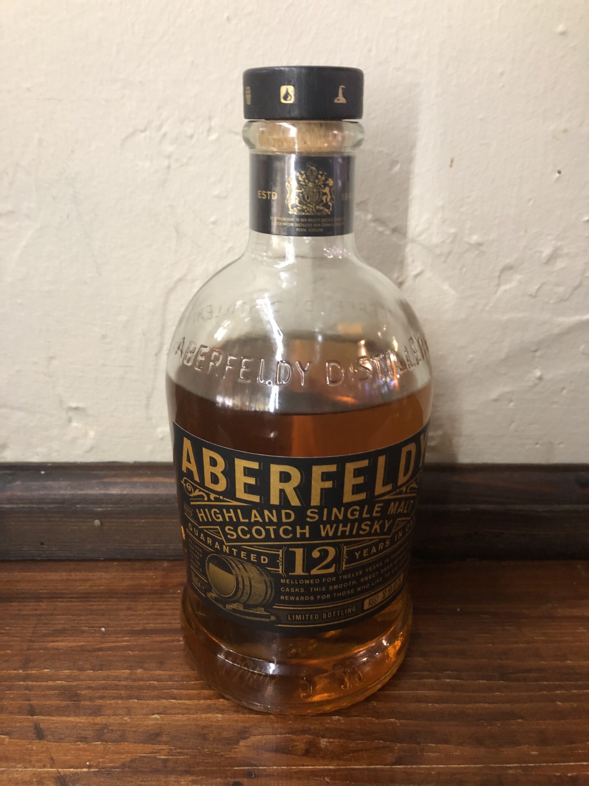 Aberfeldy Single Malt Scotch 12 yr.